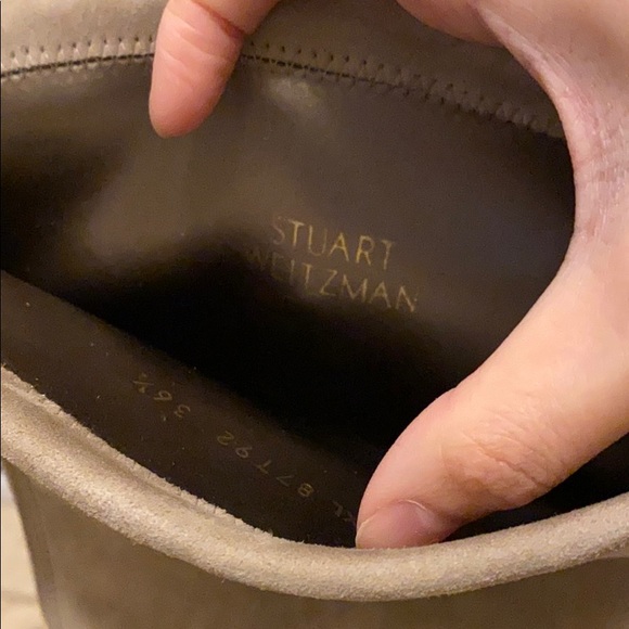 Stuart Weitzman Suede Over-the -Knee Boot - Picture 5 of 6